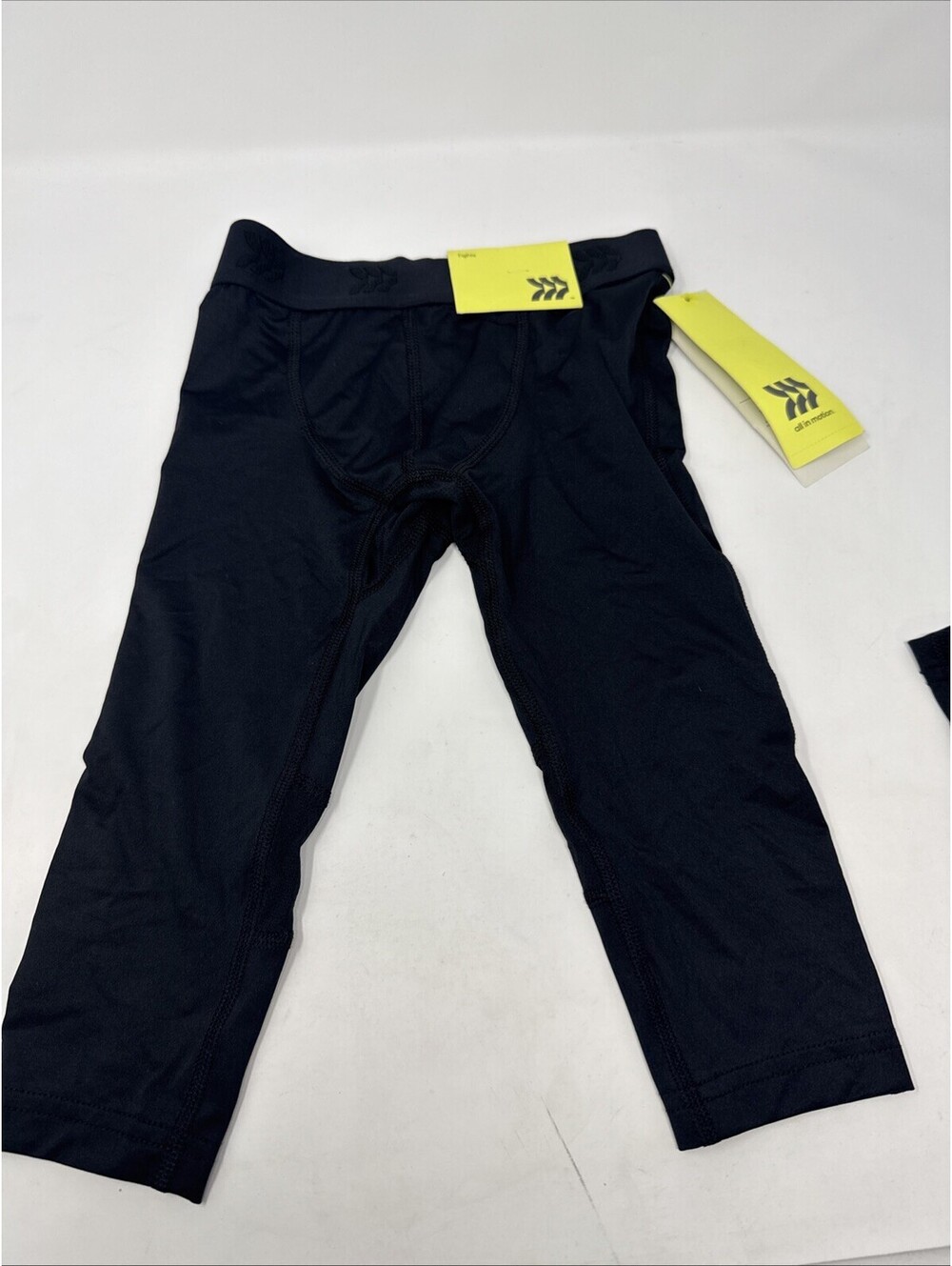 All In Motion Kids XS Black Tights